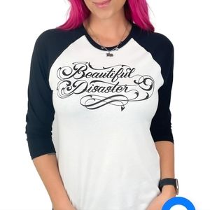 Beautiful Disaster Raglan